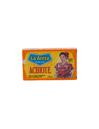 Achiote-Pasta de Achiote Condimentado La Anita (110g) | Base para Cochinita Pibil