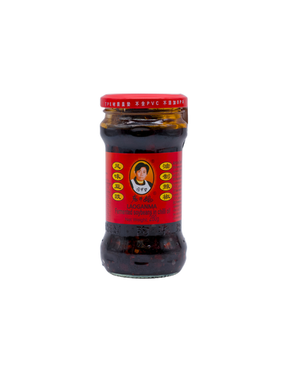 Lao Gan Ma-Salsa de Soja Fermentada en Aceite de Chile "Lao Gan Ma"