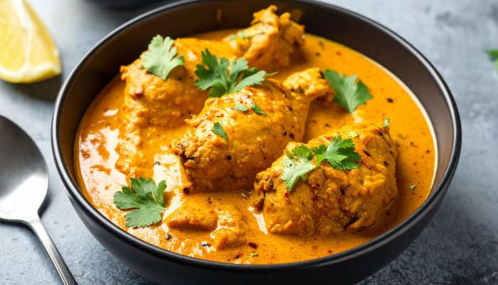 Pollo al Curry Estilo Korma