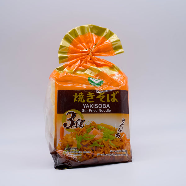 Fideos yakisoba frescos