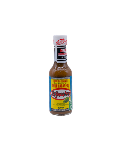 Habanero 1-Salsa de Chile Habanero Exxxtra Picante "Kutbil-ik" - El Yucateco (120 ml)