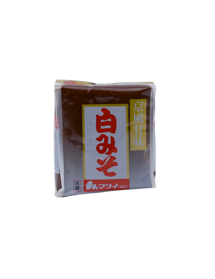 Miso Blanco-Pasta de Miso Blanco Dulce (Shiro Miso) Estilo Kioto - Matsui Miso (500g)