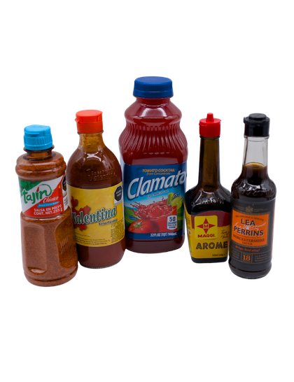 Pack Micheladero Pro (Incluye Clamato, Valentina, Tajín, Maggi y Lea & Perrins)